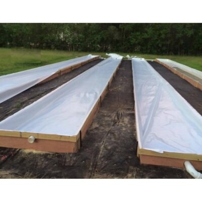 Farm Plastic Supply - Aquaponics & Hydroponics 6 mil Black & White Liner