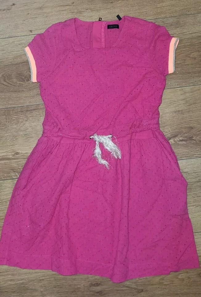 Robes IKKS 10 Ans Fille Rose Très Bon État eBay