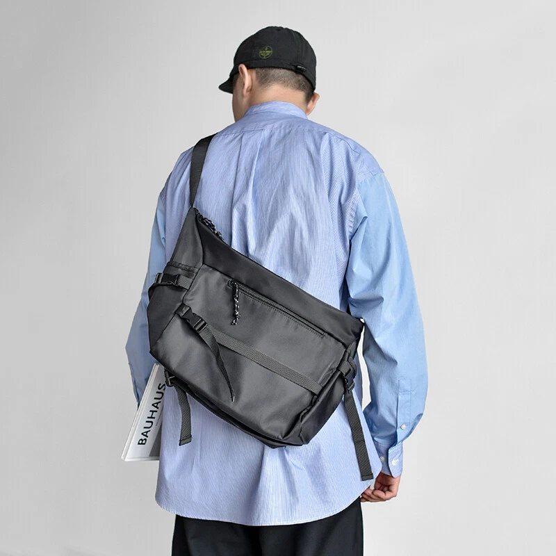 Messenger Bag Outdoor Nylon Satchel Crossbody Shoulder Bag Handbag Bookbag