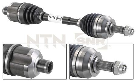 Arbre de transmission droit Opel Corsa D 1.7 CDTI acier forgé