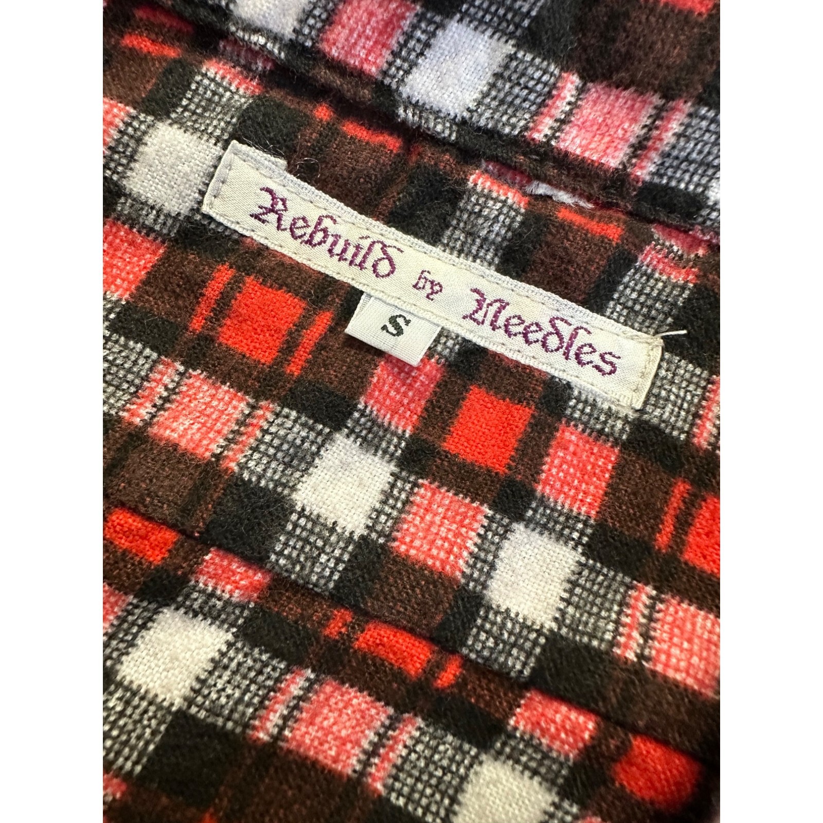 REBUILD BY NEEDLES FLANNEL SHIRT - 7 CUTS SHIRT image 3