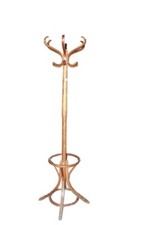 Appendiabiti Thonet di metà XX secolo in legno di faggio