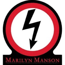 Marilyn Manson Bolt Logo Die Cut Sticker Decal Heavy Metal