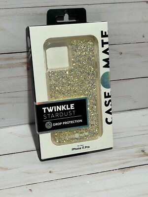 Case-Mate Hardshell Twinkle Stardust Case for iPhone 11 Pro / X / XS