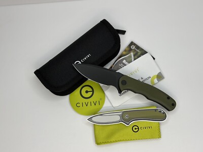 Civivi Mini Praxis Green G10 C18026C-1
