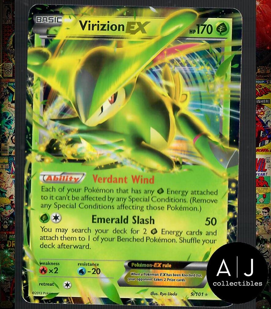 Virizion (13/101) (Cosmos Holo) (Blister Exclusive) [Black & White: No