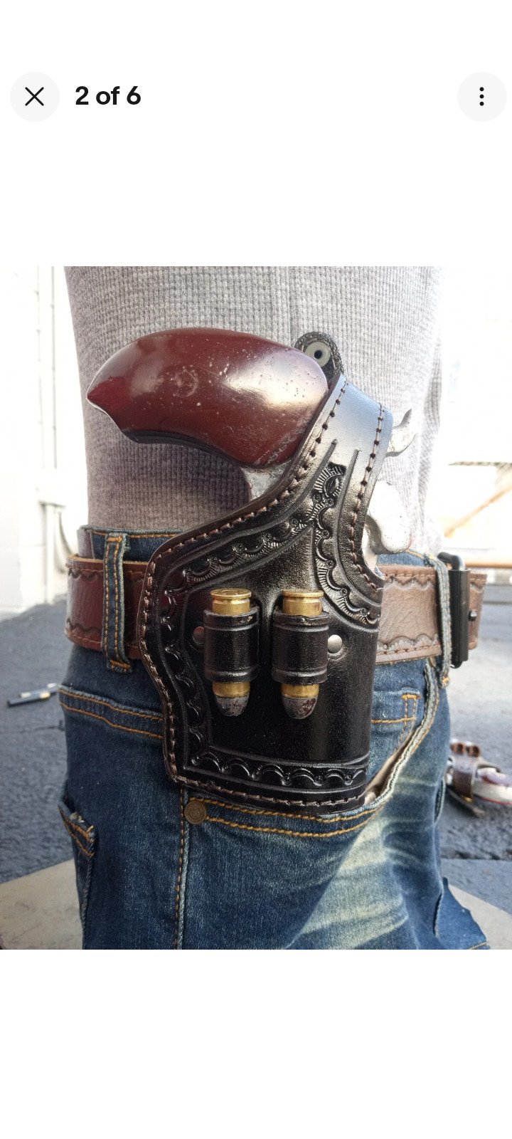 Made to Order 2.5 Inch to 4.25 Inch Bond Arms 45/410 Ammo Holder Holster