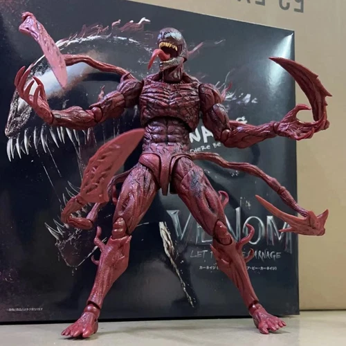 New SHF Marvel Venom Let There Be Carnage 2nd Ver. Action Figure Box Toys Gifts - Bild 17 von 23