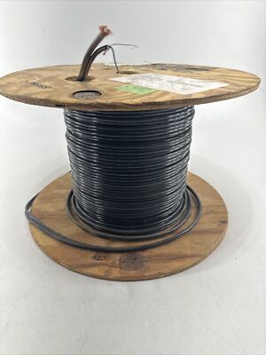 Belden 9265 AWM Style 20006 Black 75 OHM TV Camera Cable 3 Conductor