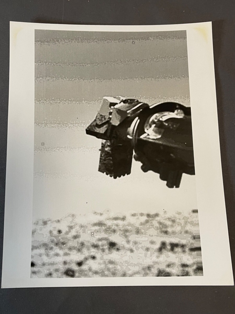 1976 VINTAGE NASA JPL ORIGINAL KODAK PAPER Mars B&W - Viking 1