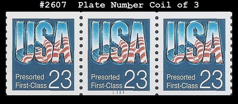 USA4 #2607 MNH PNC3 Pl #1111 Shiny gum USAPresortBEP | eBay