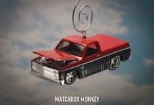 1987 Chevy C1500 Silverado Chevrolet Pickup Truck Custom Christmas Ornament