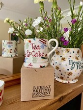 Emma Bridgewater Cake Making Half Pt Mug. Personalised ‘Tea & Cake’. New. 1st.
