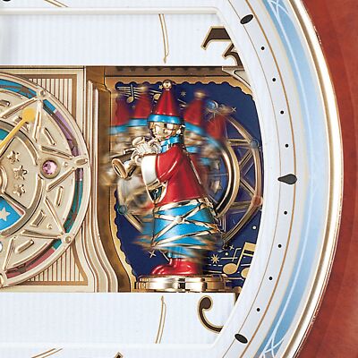 SEIKO RE559H wall clock radio analog Karakuri Clock RE559H 6