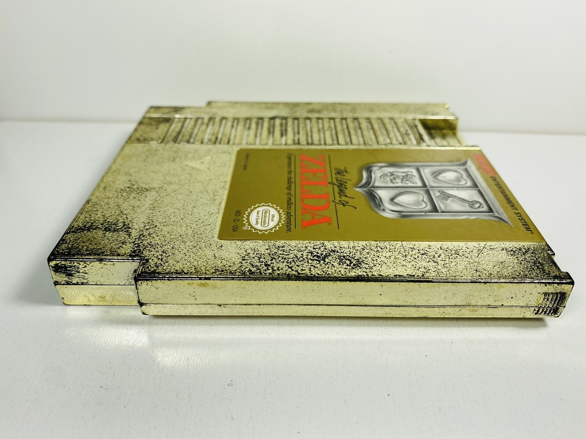 The Legend of ZELDA -- NES Nintendo Classic Authentic GOLD