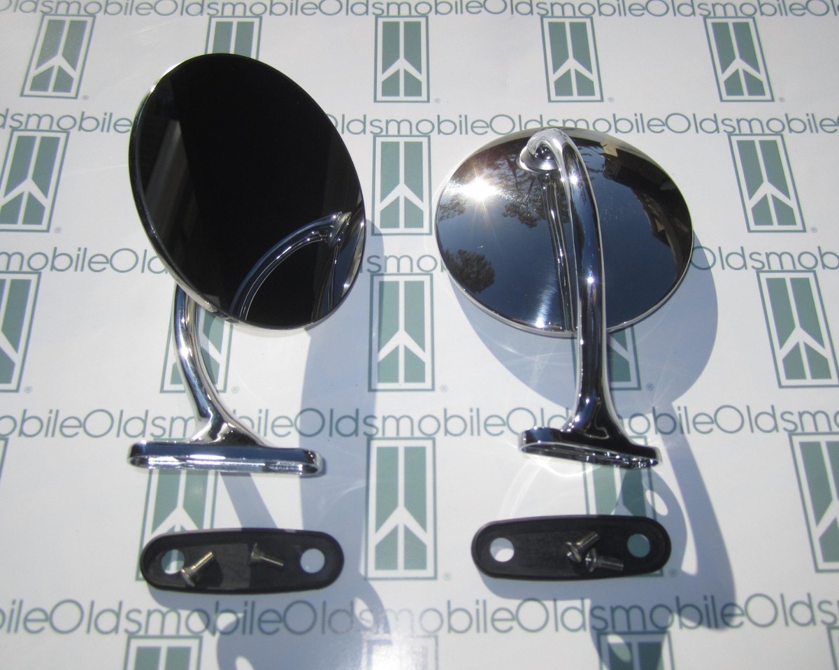 1949-1950 Oldsmobile Outside Rear View Mirrors. Show Quality | eBay