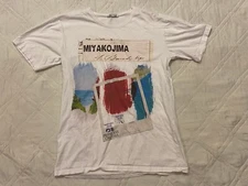 Miy Ako Jima Princess Cruises White T shirt XL made in Italy
