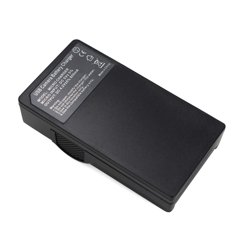Caricabatterie Per Panasonic VW-VBJ10 / DMW-BCE10 – CGA-S008 – Li-Ion Per Videocamere Lumix