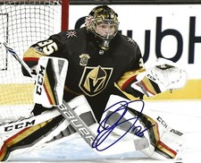 Oscar Dansk signed Las Vegas Golden Knights 8x10 photo autographed