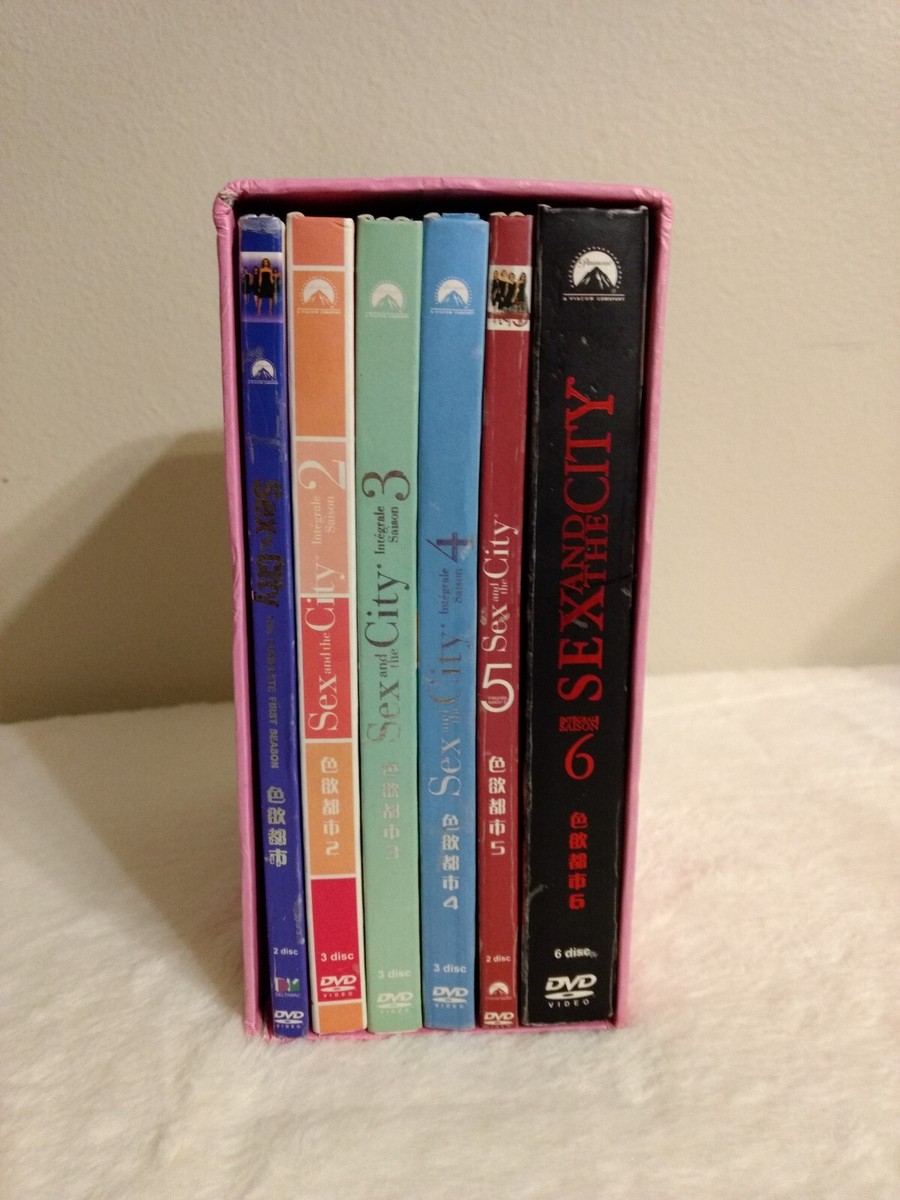Sex And The City Asian Edition Series 1 - 6 DVD Subtitles Chinese