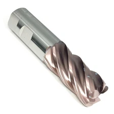 Kyocera SGS 37156 Carbide Corner Radius Roughing End Mill 1" 5FL 0.19" Radius