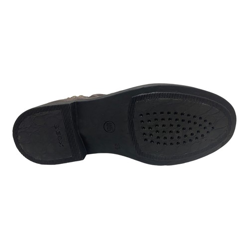 SCARPE STIVALETTO STIVALI BAMBINA GEOX AGATA J3449A 00022 PELLE GRIGIO ORIGINAL - Picture 6 of 6
