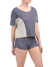 COSABELLA 2pc Seacliff Shorty Lounge Set - Medium - Twilight- New in Bag