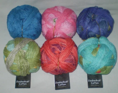 (129€/kg) 100 gr ZAUBERBALL Cotton von Schoppel 100% Baumwolle Farbverlauf - Bild 1 von 4