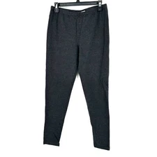 Lady Hathaway Size XL Leggings Gray Modal Stretch Yoga Athleisure Basic Casual