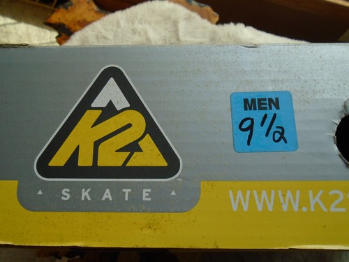 NEW K2 EXO Mens 9.5 Black/Brown Inline Skates The Original Softboot NEW - Picture 5 of 12