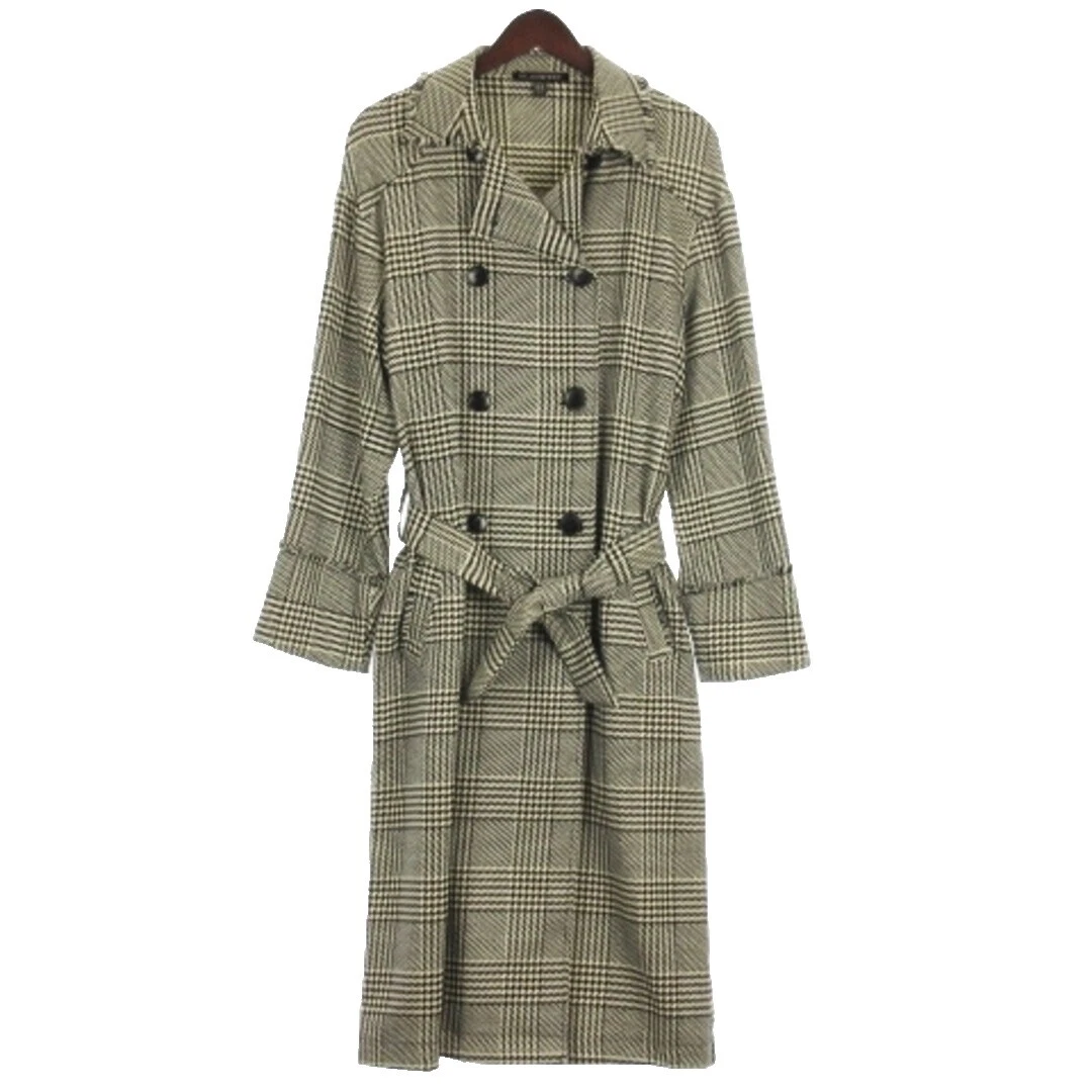 Zara Check Trench Coats Coats, Jackets & Vests for Women