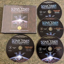 The Star Trek Encyclopedia : Reference Guide to the Future - rare retro PC game