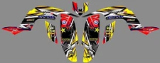 Fits Yamaha Raptor 660  GRAPHICS KIT STICKER DECALS YAMAHA RAPTOR 660