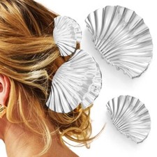 Seashell Claw Clips Gold Metal Hair Clip Shell Hair Claw Clip Hair Accessorie...