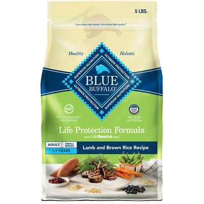 Adult Dog Food Lamb & Brown Rice (3 Pack) 5 lb
