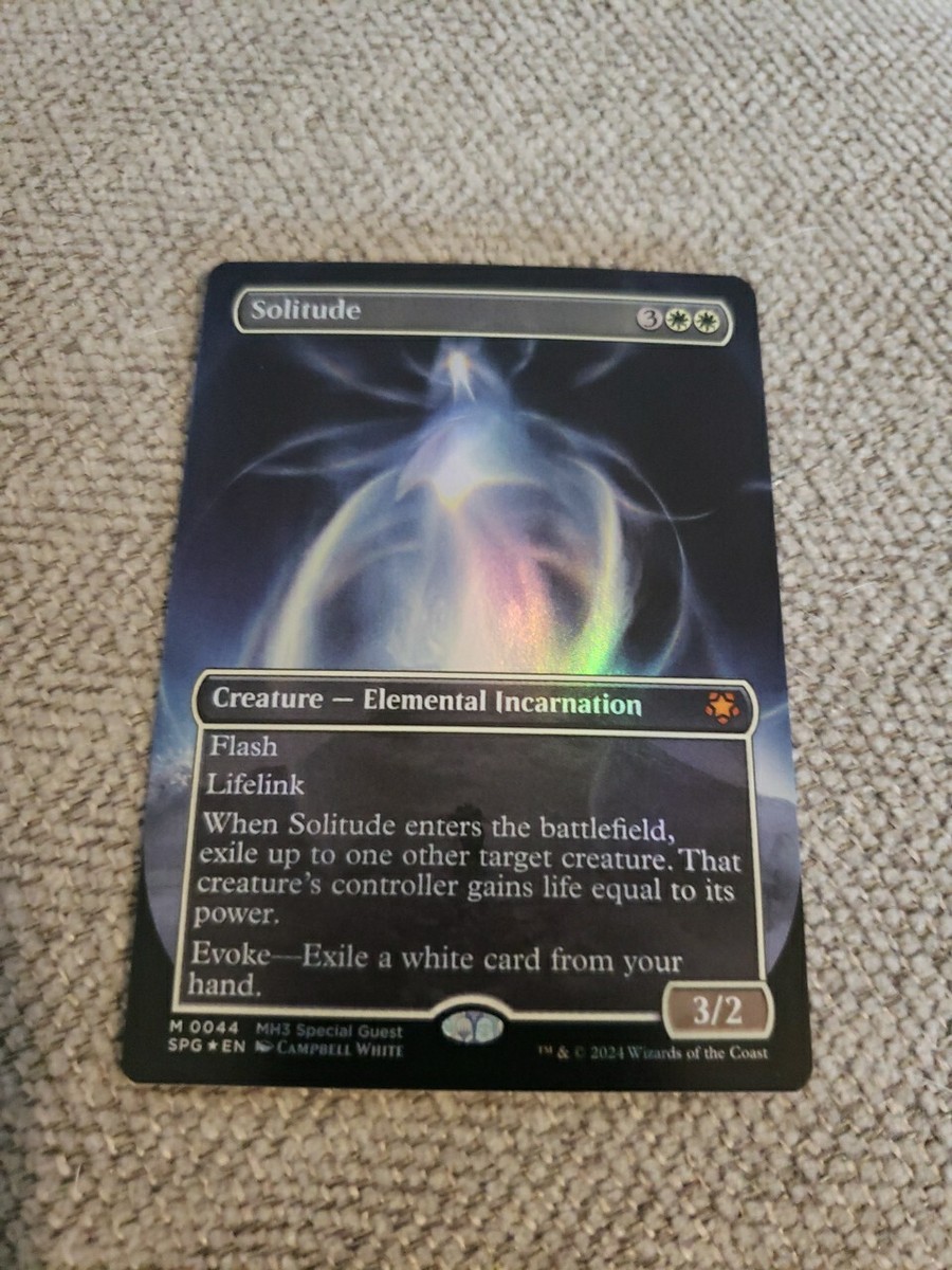 孤独 Solitude x4 foil 孤独 Solitude x4 foil Solitude, Modern Horizons 2 MH2