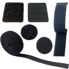 Electriduct Various Hook and Loop Fasteners - Coins, Squares, Buckles, Strips