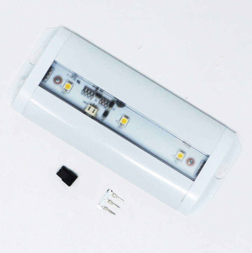 SEA GULL LIGHTING 7" LED Under Light & Connector, 3000K, White