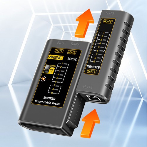 Networks Cable Tester Tools Ethernet RJ45 RJ11 LAN Wire Telephone Cable Tester - Photo 6/16