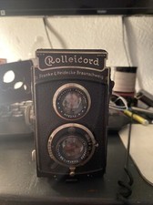 Rolleicord Camera 75 Mm . Original Case . Antiques