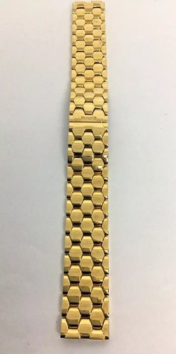 Rado Authentic 02588 Stainless steel Gold tone Bracelet 19mm | eBay