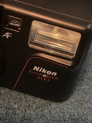 Nikon Zoom Touch 400 35mm Point and Shoot AF Film Camera 35-70mm Works - Picture 2 of 10