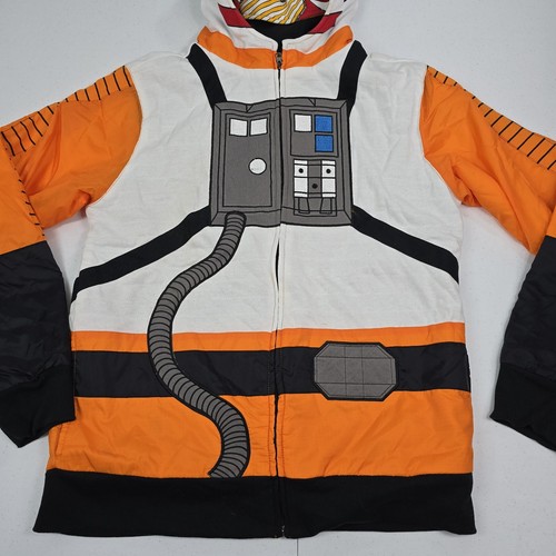 Star Wars X-Wing Fighter Pilot Adult Unisex Cosplay Hoodie Large No Visor Jacket - Picture 4 of 10