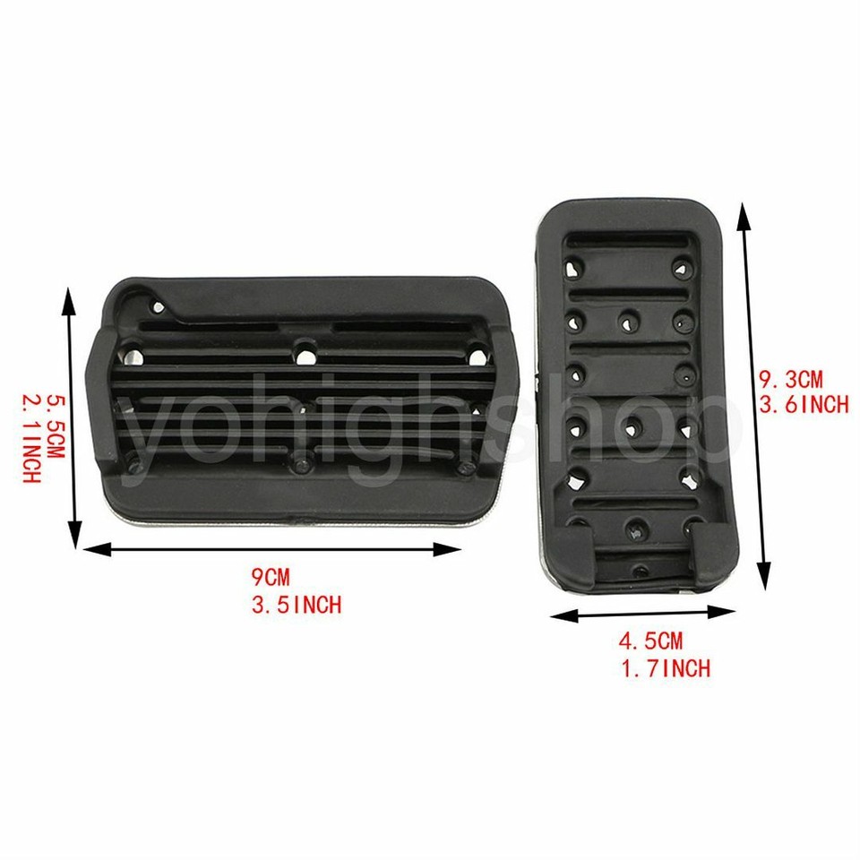 Auto Pedalen Cover Voor Volvo V40 XC40 C30 C70 S40 2013-2018 Rvs Auto Pedalen Gas Rempedaal Bescherming Cover Vervangende Onderdelen Autopedalen (Maat : Manual Model