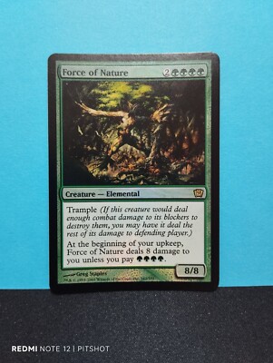 FOIL Force of Nature / Naturgewalten - MTG Magic