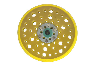 Stützteller gelb 150 mm 54/H Klett passend für Exzenterschleifer RJ Produkte
