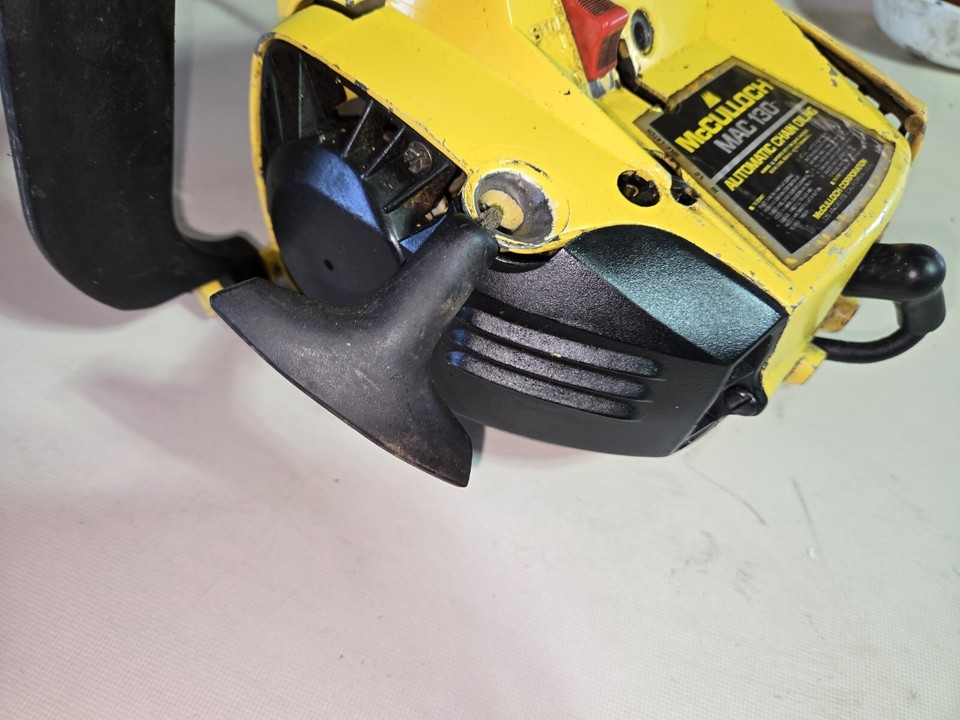 McCulloch Mac 130 Chainsaw Parts Saw | eBay