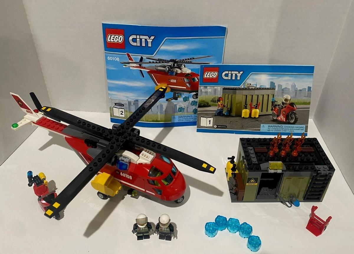 Udløbet politik desillusion RETIRED LEGO CITY Fire Response Unit 60108 2 Minifigs Instructions | eBay