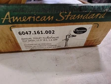 American Standard 6047.161.002 1.6 GPF Manual FloWise Flush Valve - Chrome (T1CW