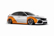 Wide Wild Honda Civic X Fk7 Hatchback 20172021 Widebody Abs Full Body Kit